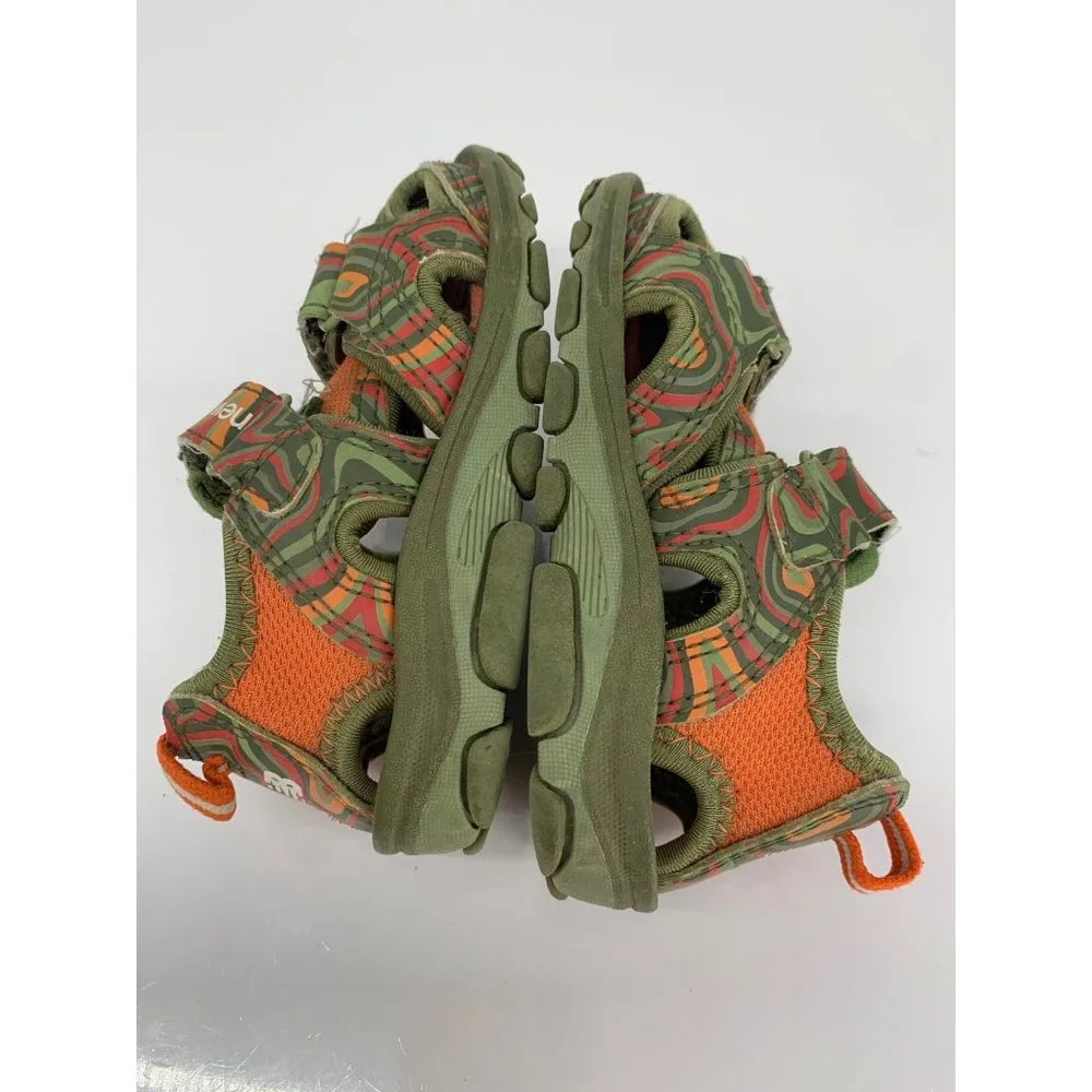 New Balance Toddler Boys Poolside Sandals No Size Tag Looks like 3
